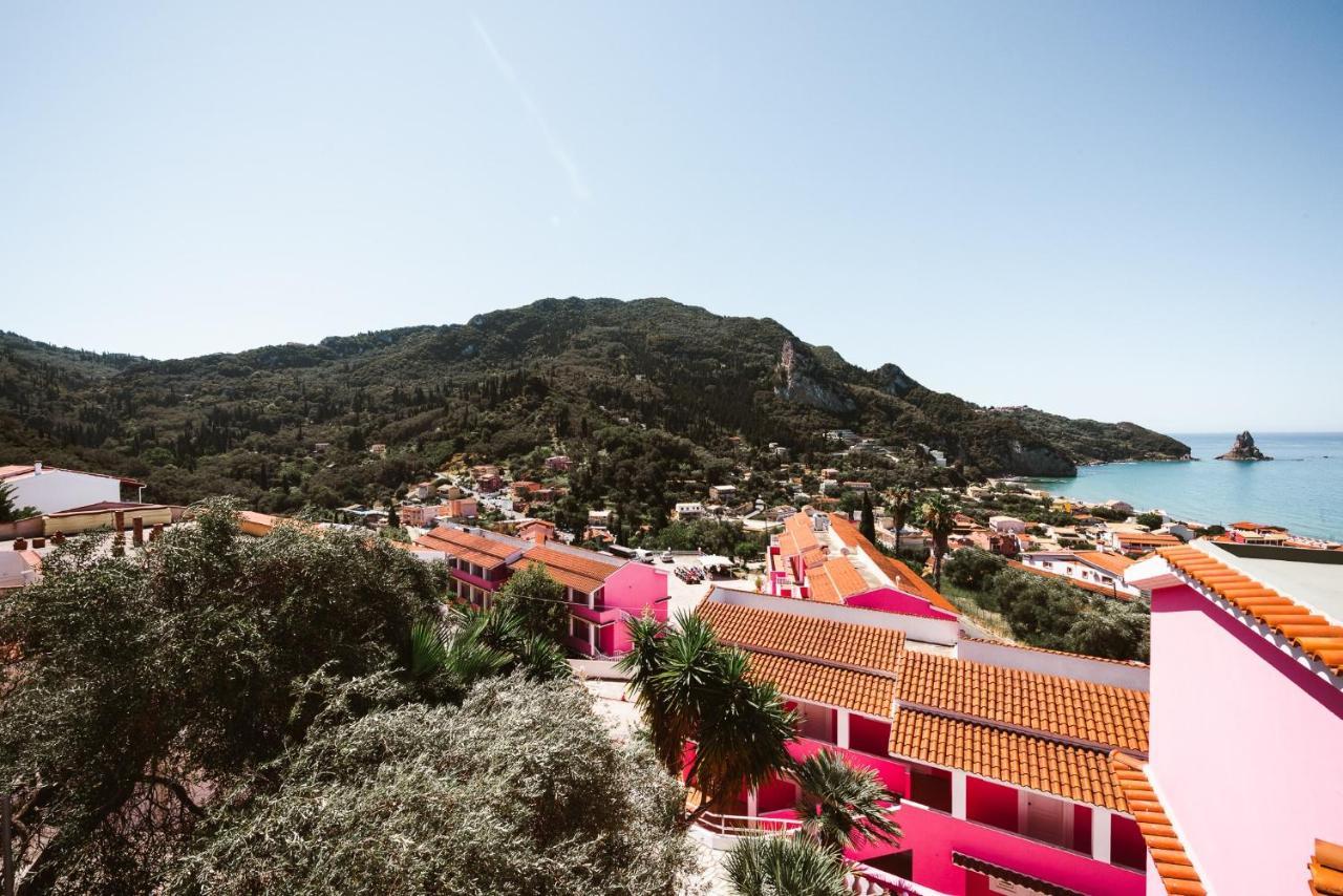 Pink Palace Beach Resort Agios Gordios  Exterior photo