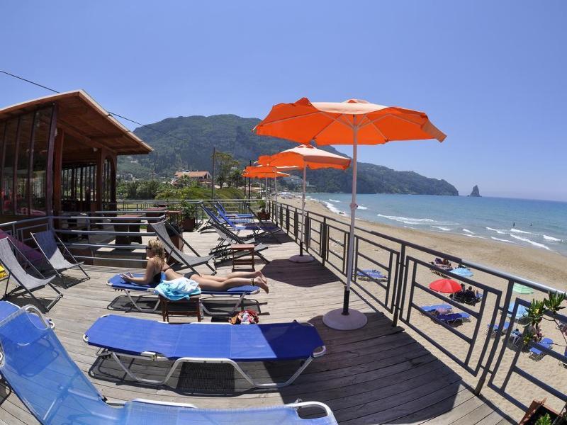 Pink Palace Beach Resort Agios Gordios  Exterior photo