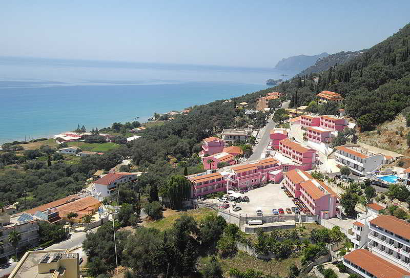 Pink Palace Beach Resort Agios Gordios  Exterior photo