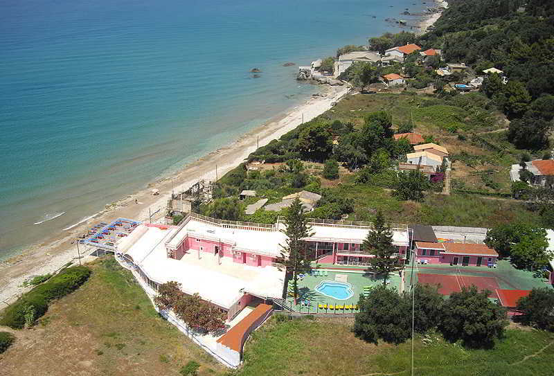 Pink Palace Beach Resort Agios Gordios  Exterior photo